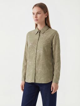 Cover Story - Mayfair Green Shirt