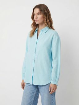 Cover Story - Self Design London Eye Blue Shirt