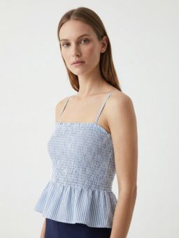 Cover Story - Regent Street Blue Top