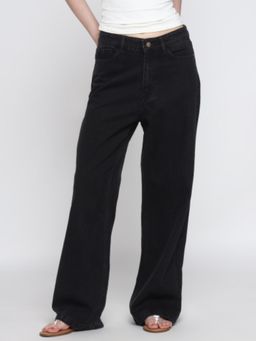 Cover Story - Black Straight Denim Jeans