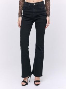 Cover Story - Black Bootcut Denim Jeans