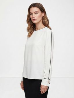 Cover Story - White Oxford Top