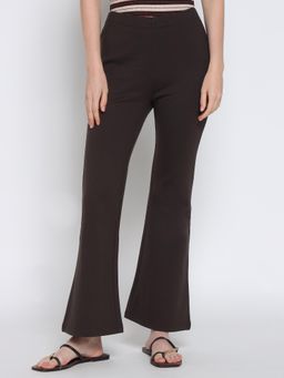 Cover Story - Brown Flared Leggings