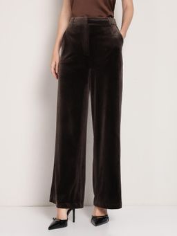 Cover Story - Brown Velvet Long Trouser
