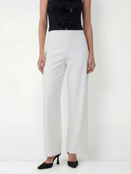 Cover Story - White Straight Trouser