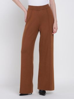 Cover Story - Brown Knitted Trouser