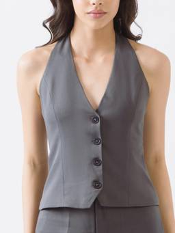 NEF'S Finds - Grey Soho Vest Tops