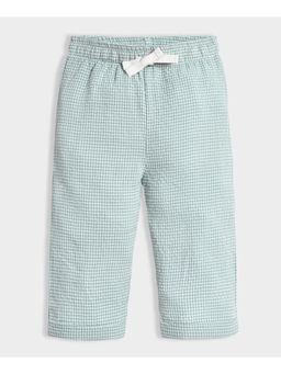 Mi Arcus - Green Check Printed Pyjama For Boys