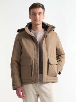Arrow Sports - Brown Solid Jacket