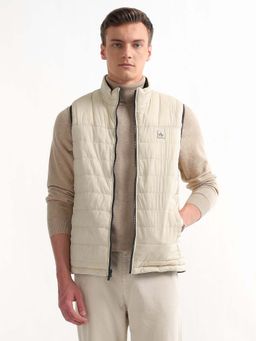 Arrow Sports - White Solid Reversible Jacket