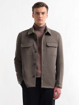 Arrow Sports - Brown Solid Jacket