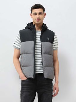 U.S. Polo Assn. Denim Co. - Black Colorblock Jacket