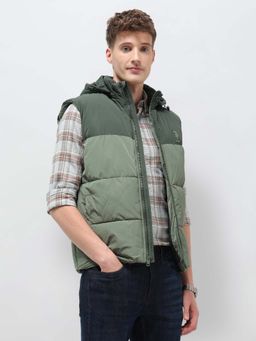 U.S. Polo Assn. Denim Co. - Green Colorblock Jacket