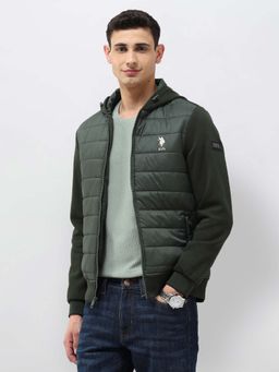 U.S. Polo Assn. Denim Co. - Green Solid Jacket