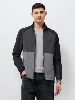 U.S. POLO ASSN. - Grey Colorblock Jacket