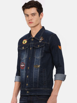 Voxati - Blue Men Denim Jacket