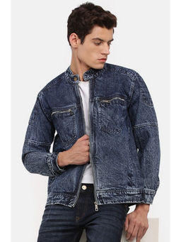Voxati - Blue Men Denim Jacket