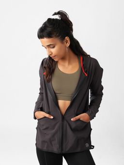 Kica - Lightweight Jacket with a Front Zip and Sweat-Wicking Fabric