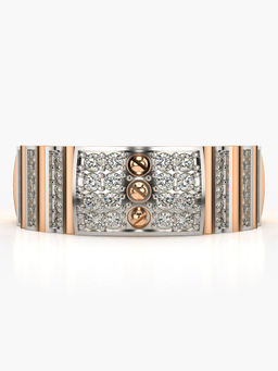 Valanova - Hallmarked 14K Rose Gold and Certified Lab Grown Diamond 0.53 Cts Ring