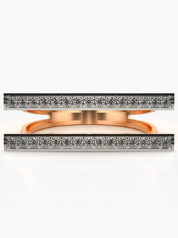 Valanova - Hallmarked 14K Rose Gold and Certified Lab Grown Diamond 0.36 Cts Ring