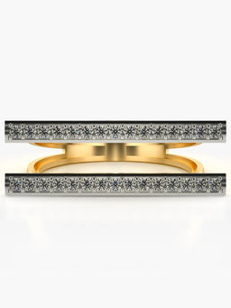 Valanova - Hallmarked 14K Yellow Gold and Certified Lab Grown Diamond 0.36 Cts Ring