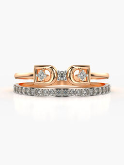 Valanova - Hallmarked 14K Rose Gold and Certified Lab Grown Diamond 0.25 Cts Ring