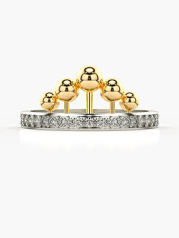 Valanova - Hallmarked 14K Yellow Gold and Certified Lab Grown Diamond 0.26 Cts Ring