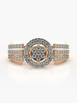 Valanova - Hallmarked 18K Rose Gold and Certified Lab Grown Diamond 0.63 Cts Ring