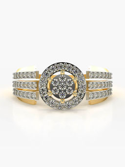 Valanova - Hallmarked 18K Yellow Gold and Certified Lab Grown Diamond 0.63 Cts Ring