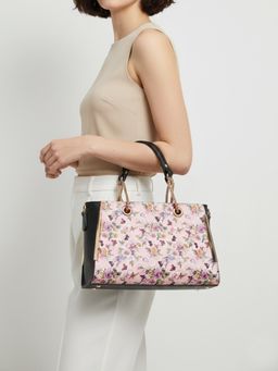 Fabbhue - Women Multicolor Printed Handheld Bag