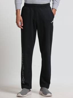 ARDEUR ZEAL IN YOU - Black Men's Regular Fit Typography Track Pant