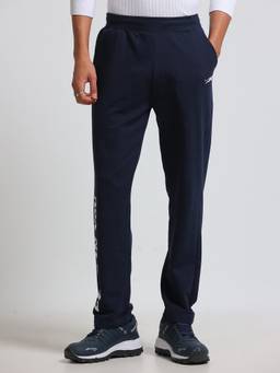 ARDEUR ZEAL IN YOU - Navy Blue Men Regular Fit Typography Track Pant