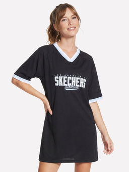 SKECHERS - Black Street Varsity Dress