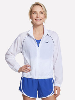 SKECHERS - Women White Performance Track Jacket