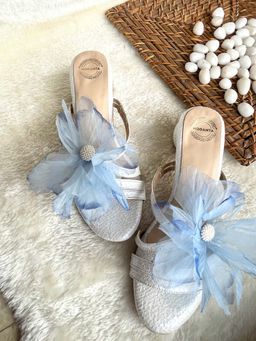 Modanta - White Flower Heels