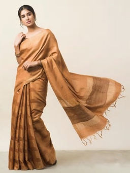 Fabindia - Silk Tussar Woven Sari