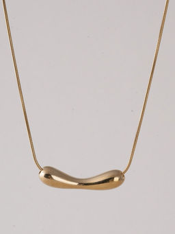 Palmonas - Gold Statement Necklace for Womens - Waterproof and Anti-Tarnish