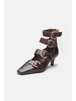 Oroh - Women Brown Mariana Kitten Heels