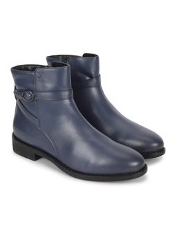 Yoho - Women Navy Blue Casual Boots