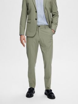 SELECTED HOMME - Green Regular Fit Tailored Trouser