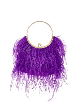 olga berg - Penny Feathered Frame Bag