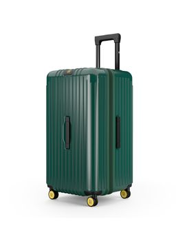 EUME - Trunk Medium Check-in Expandable Polycarbonate Trolley Bag - Pine Green