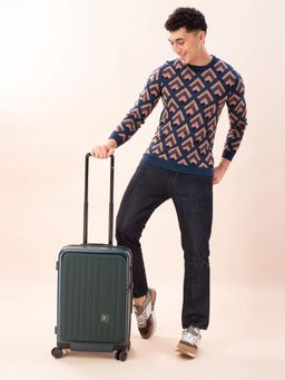 EUME - Cabin Pro 57cm Polycarbonate Cabin Trolley Bag - Forest Green (S)