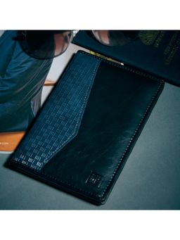 EUME - Nova Passport Holder with Travel Organiser Design - Charcoal Blue