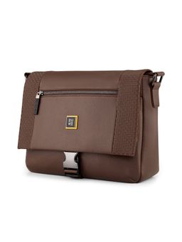 EUME - Tarmac 10L Tablet Sling Bag with Magnetic Pockets - Rustic Brown
