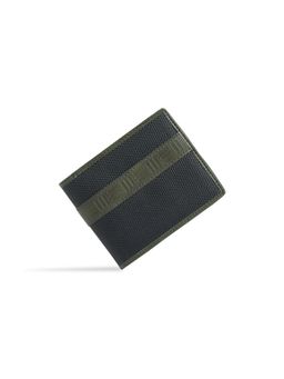 EUME - Men Slim Bifold Zen Wallet With 6 Card Slots & 2 Compartments - Olive Green