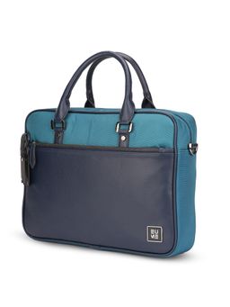 EUME - Commute 15 inch Laptop Messenger Bag With Detachable Strap - Teal Blue