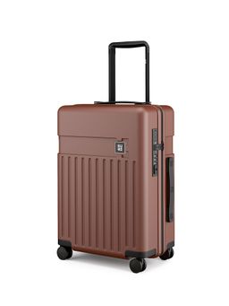 EUME - Classic Polycarbonate TSA Lock Hard Trolley Bag - Cambridge Brown