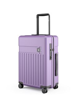 EUME - Classic Hard Polycarbonate Trolley Bag - Purple Ash