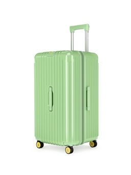 EUME - Trunk Medium Check-in Expandable Polycarbonate Trolley Bag - Jade Green